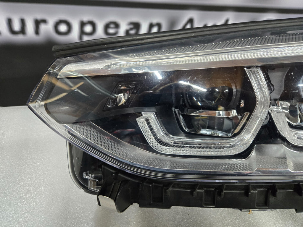 2018-2021 BMW X3 X4 G01 G02 Adaptive LED HEADLIGHT LEFT DRIVERS SIDE OEM 8739657