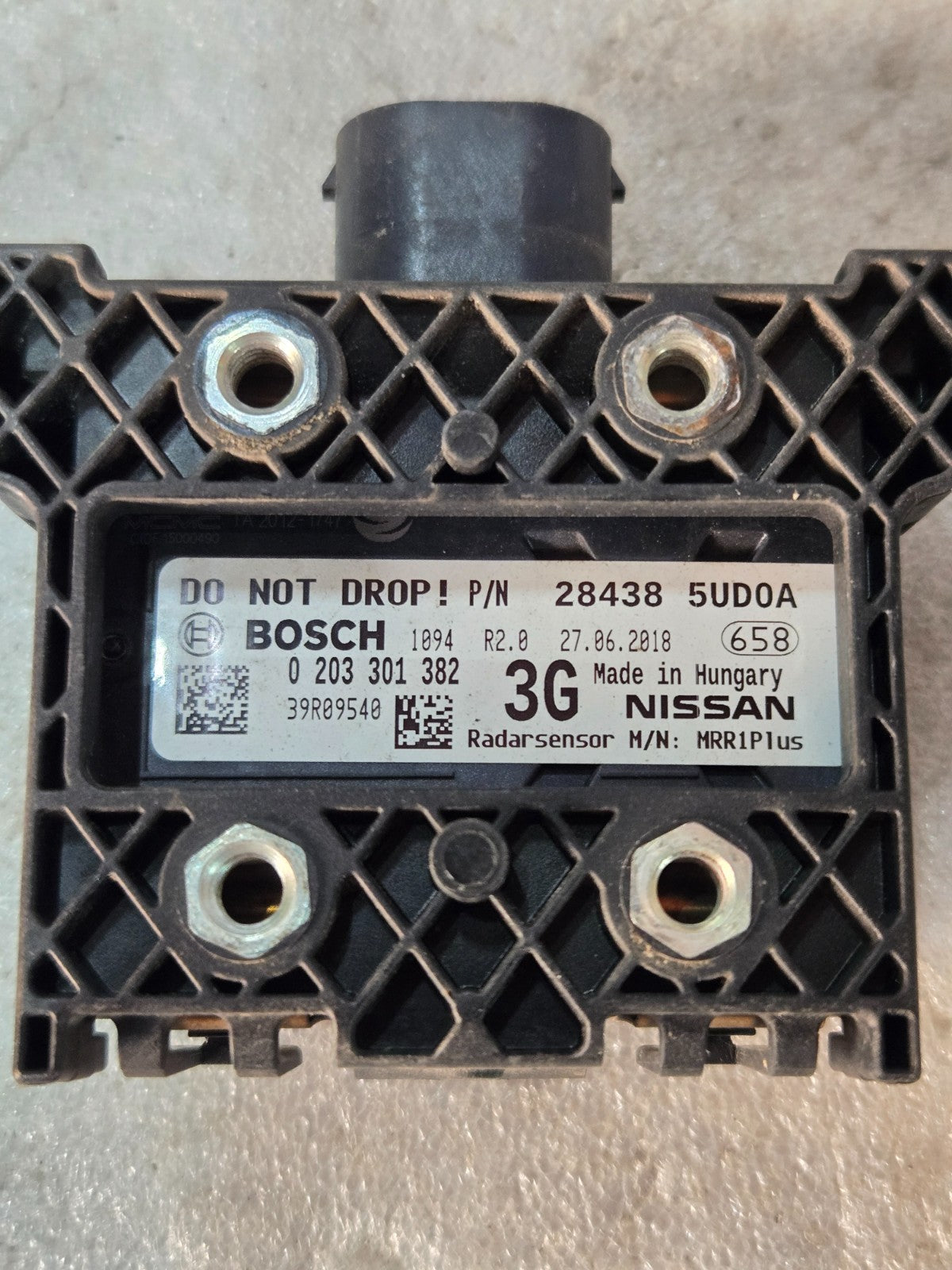 2017-2019 Nissan Sentra Cruise Control Distance Radar Sensor 28438-5UD0A OEM 3G
