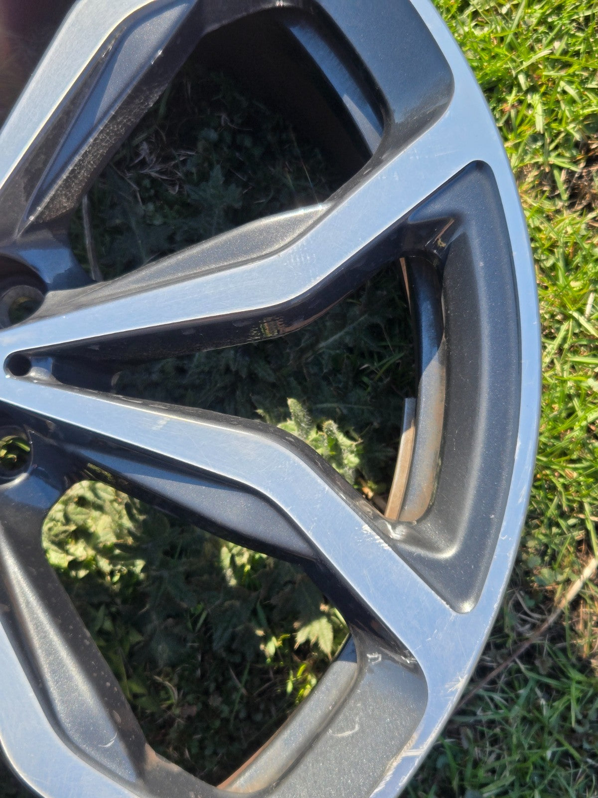 2018 - 2023 BMW X3 X4 Wheel Rim 8J x 20in Front DARK CHARCOAL 6877329 OEM