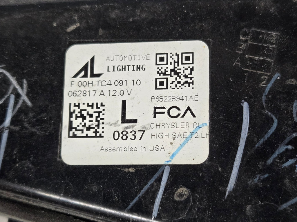 2017-2024 Chrysler Pacifica LH Left Driver Rear Inner Taillight OEM P68228941AE