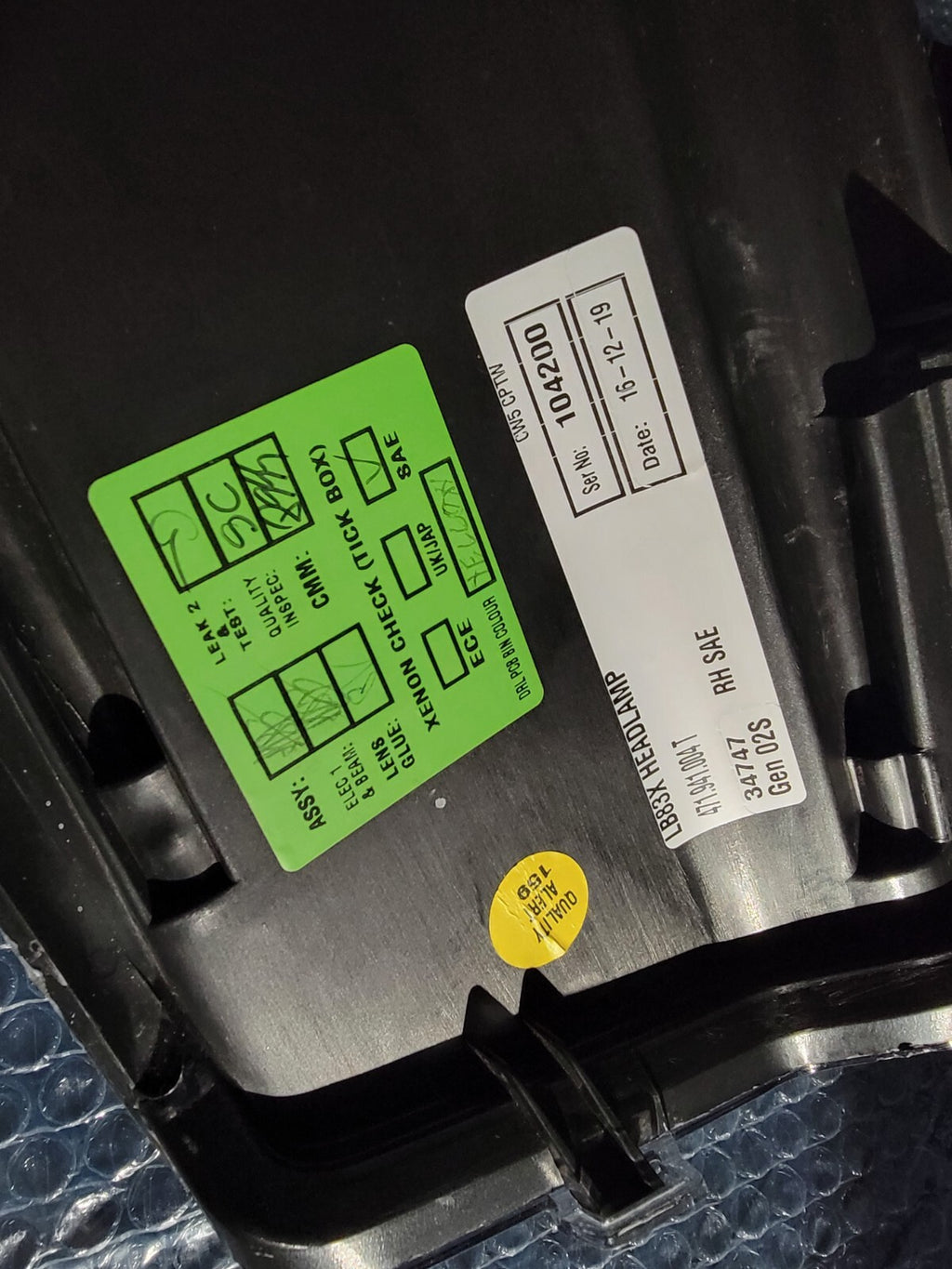 12-17 Lamborghini Aventador LP700-4 Right Passenger Headlight 471941004T OEM R