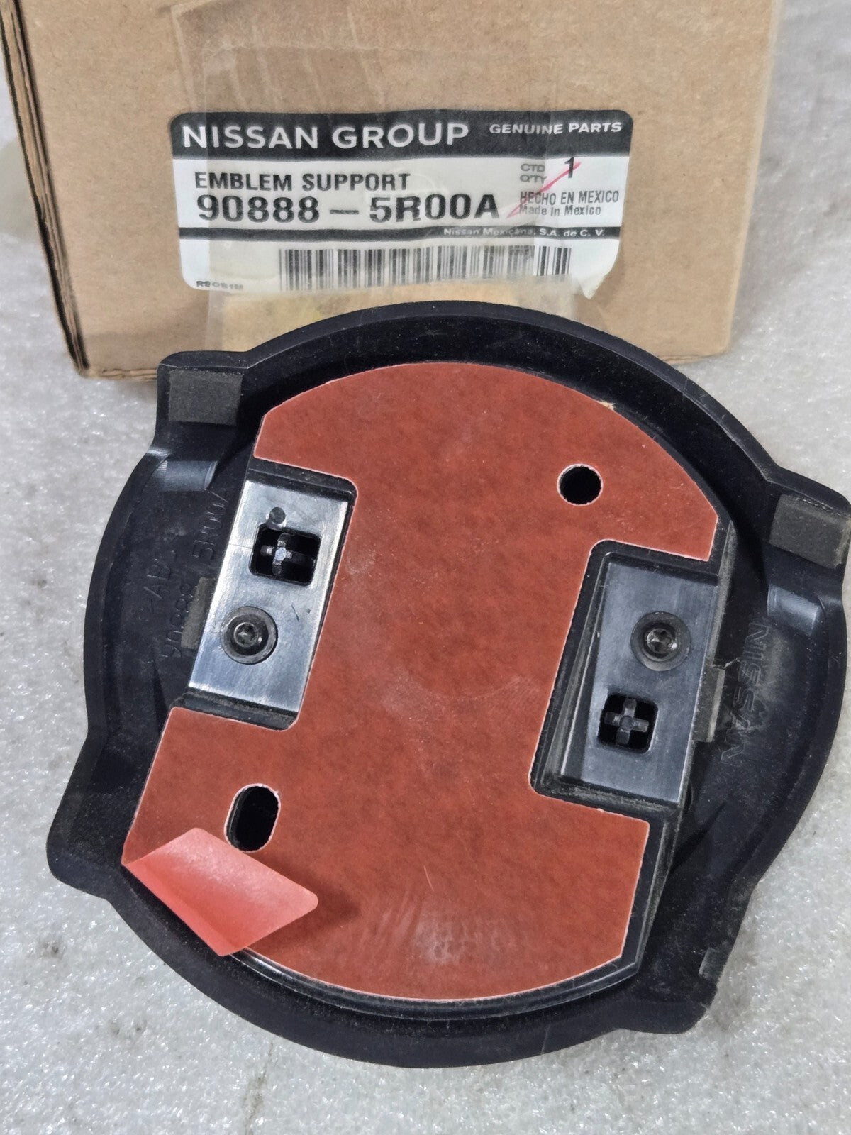 Genuine Nissan Bracket-Emblem Support 90888-5R00A OEM