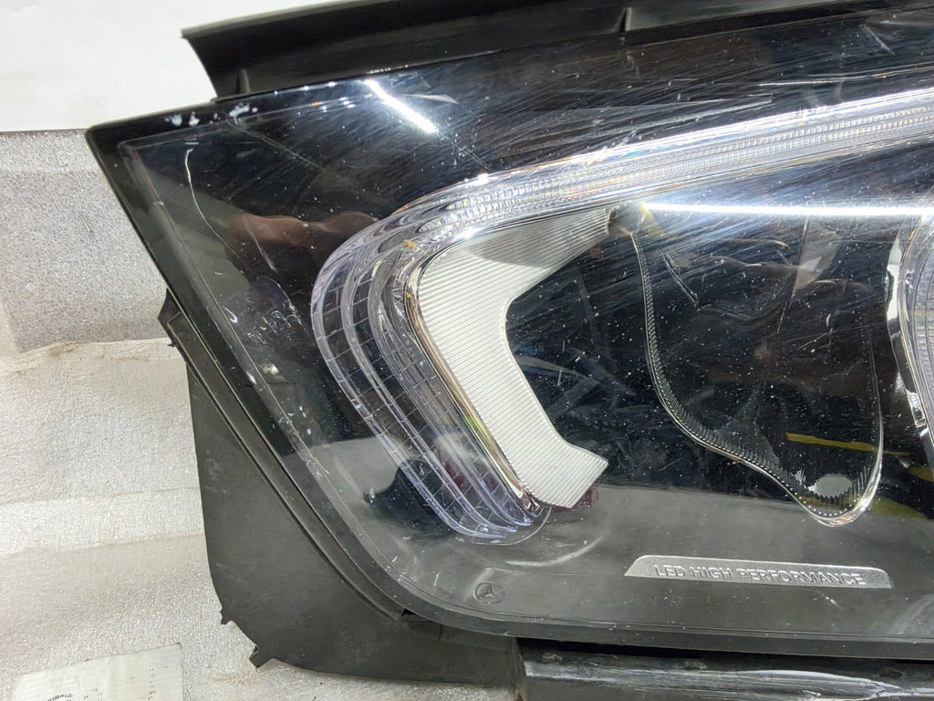 2020-2023 MERCEDES GLE LEFT LH DRIVER SINGLE BEAM LED HEADLIGHT OEM A1679066104