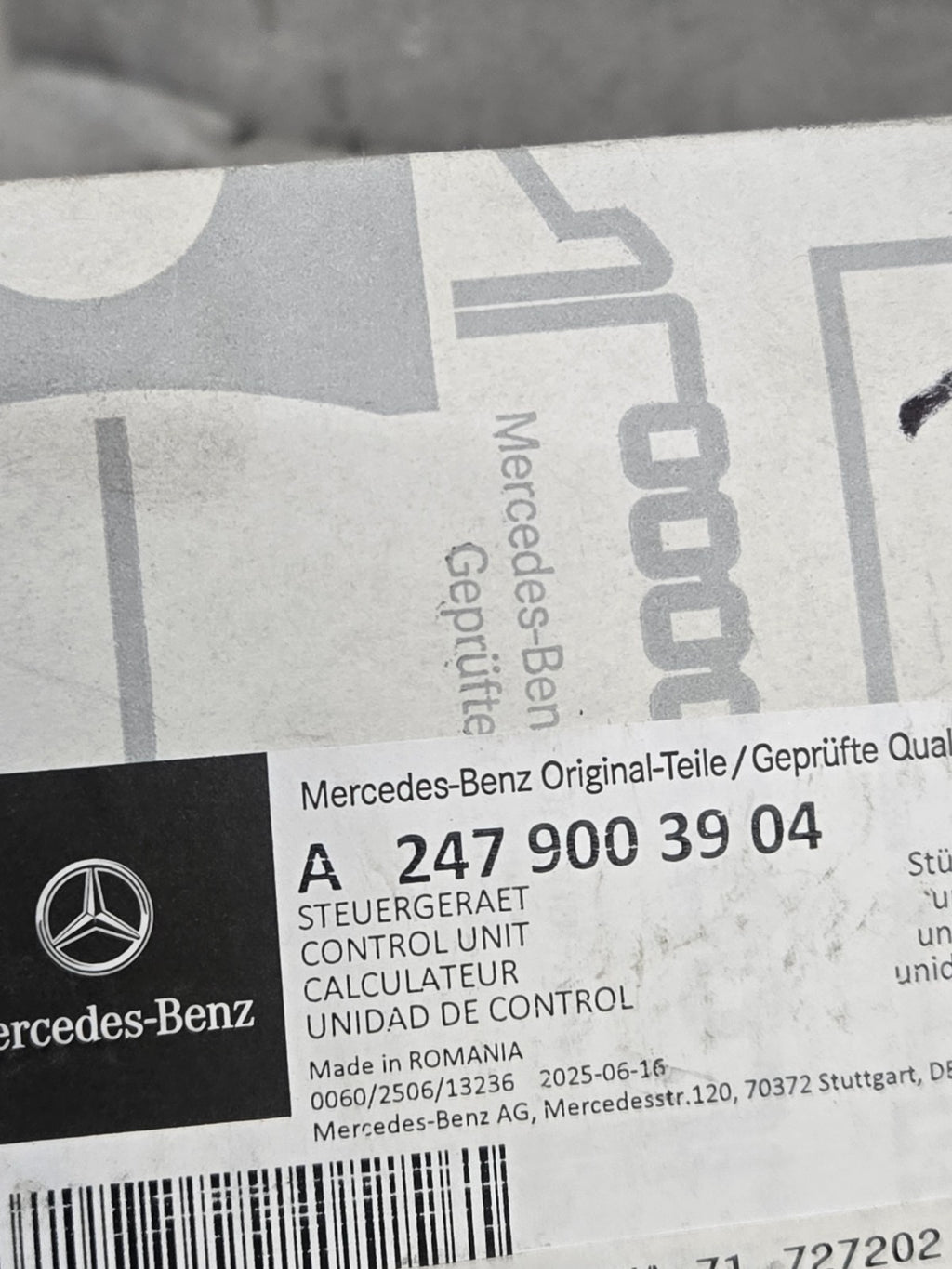 A2479004104 Mercedes C CLA GLE Class W177 Headlight LED Control Unit Module OEM