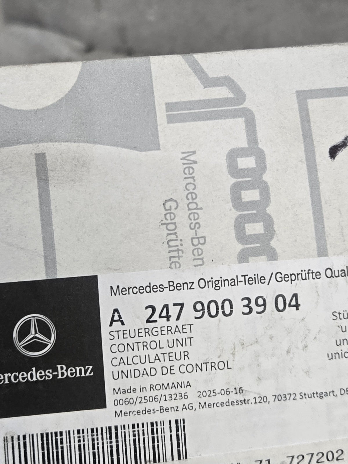A2479004104 Mercedes C CLA GLE Class W177 Headlight LED Control Unit Module OEM