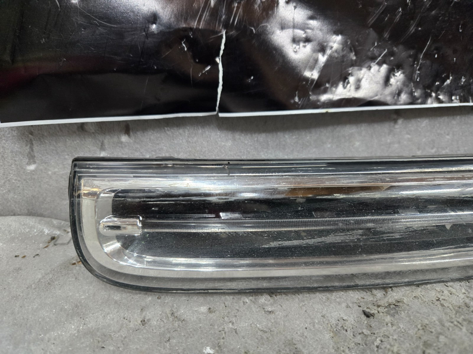2011-2014 Porsche Cayenne 958 Left LH Daytime Running Fog Light 7P5941181B OEM