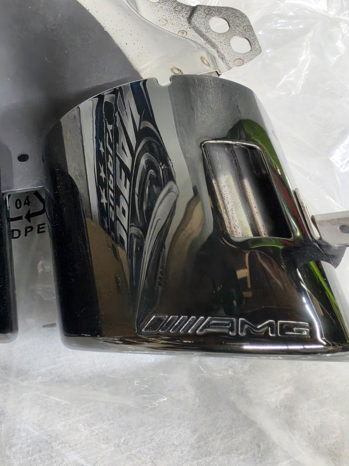 2020-2025 MERCEDES BENZ GLE GLA AMG GT REAR LEFT LH TAIL PIPES A0004901500 OEM