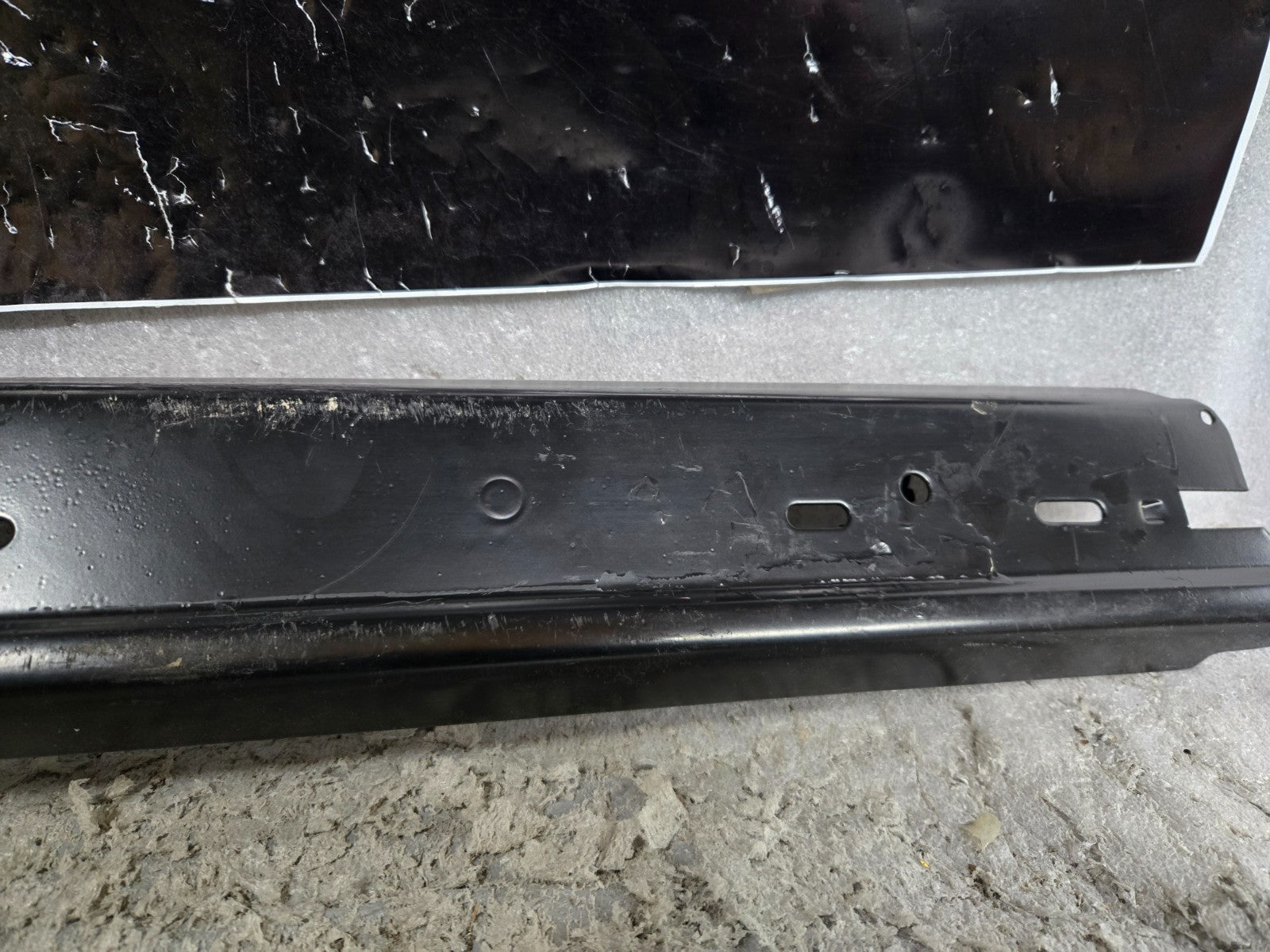 Genuine BMW E30 316 318i 320i 323i Bumper Prime Coated Rear Left LH 51121959901