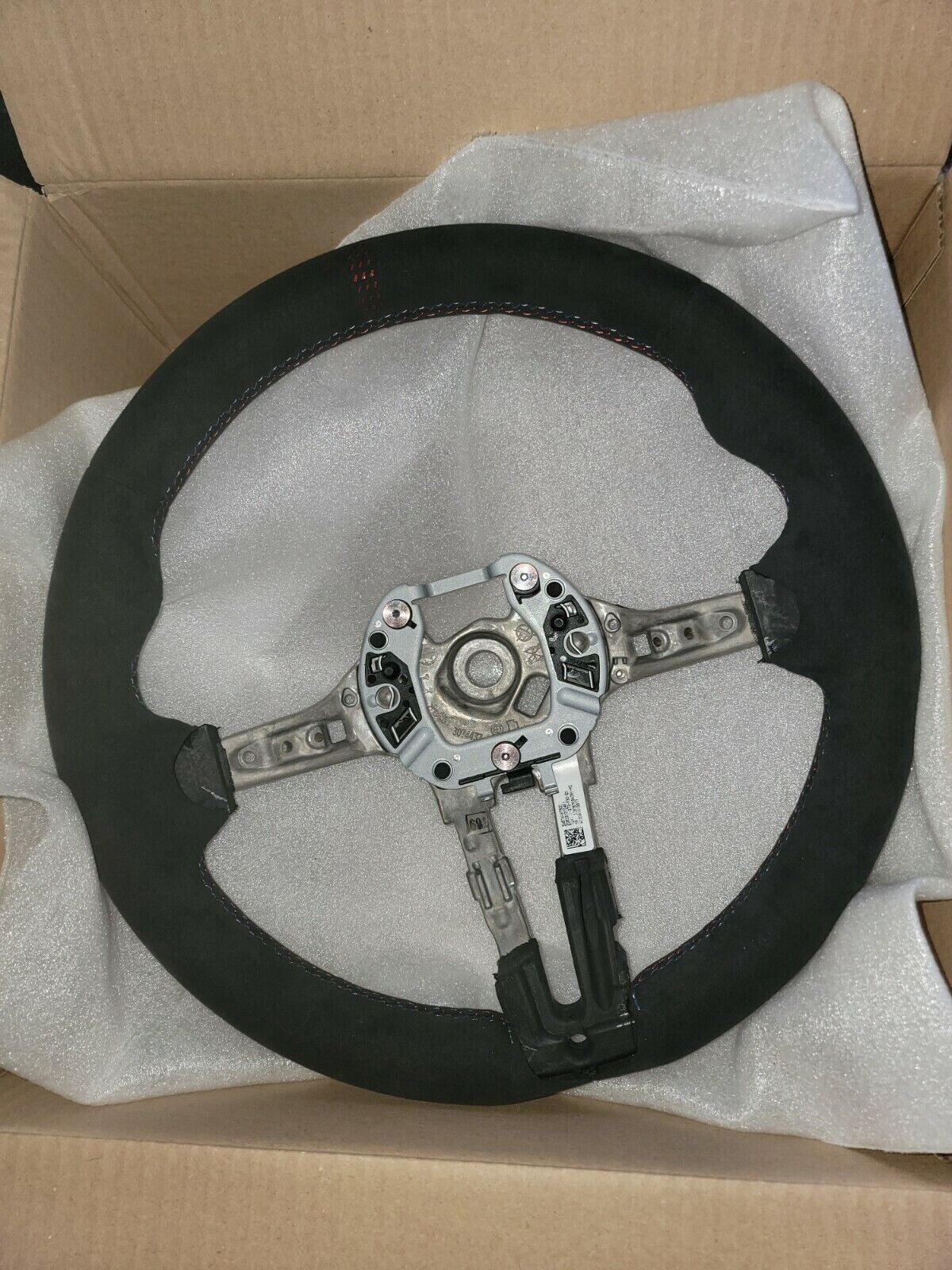 15-21 BMW M2CS M3CS M4 STEERING WHEEL ALCANTARA Performance  F80 F82 SPORT M2