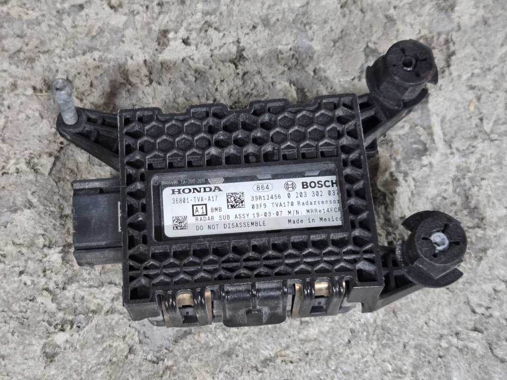 HONDA CRUISE CONTROL DISTANCE RADAR SENSOR 36801-TVA-A17 OEM 36801TVAA17
