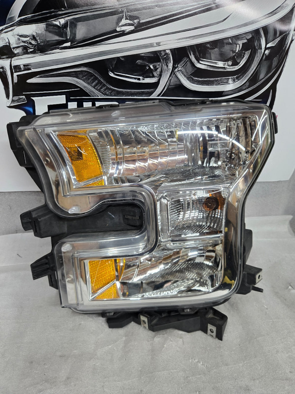 2015-2017 Ford F150 Left LH Driver Headlight Assembly FL34-13006-AU OEM