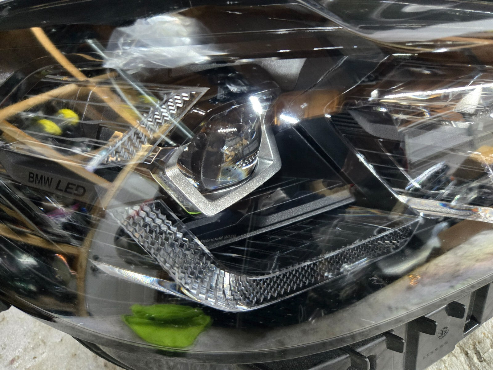 2022 2023 BMW X3 X4 G01 G02 RIGHT PASSENGER FULL LED HEADLIGHT SHADOWLINE OEM