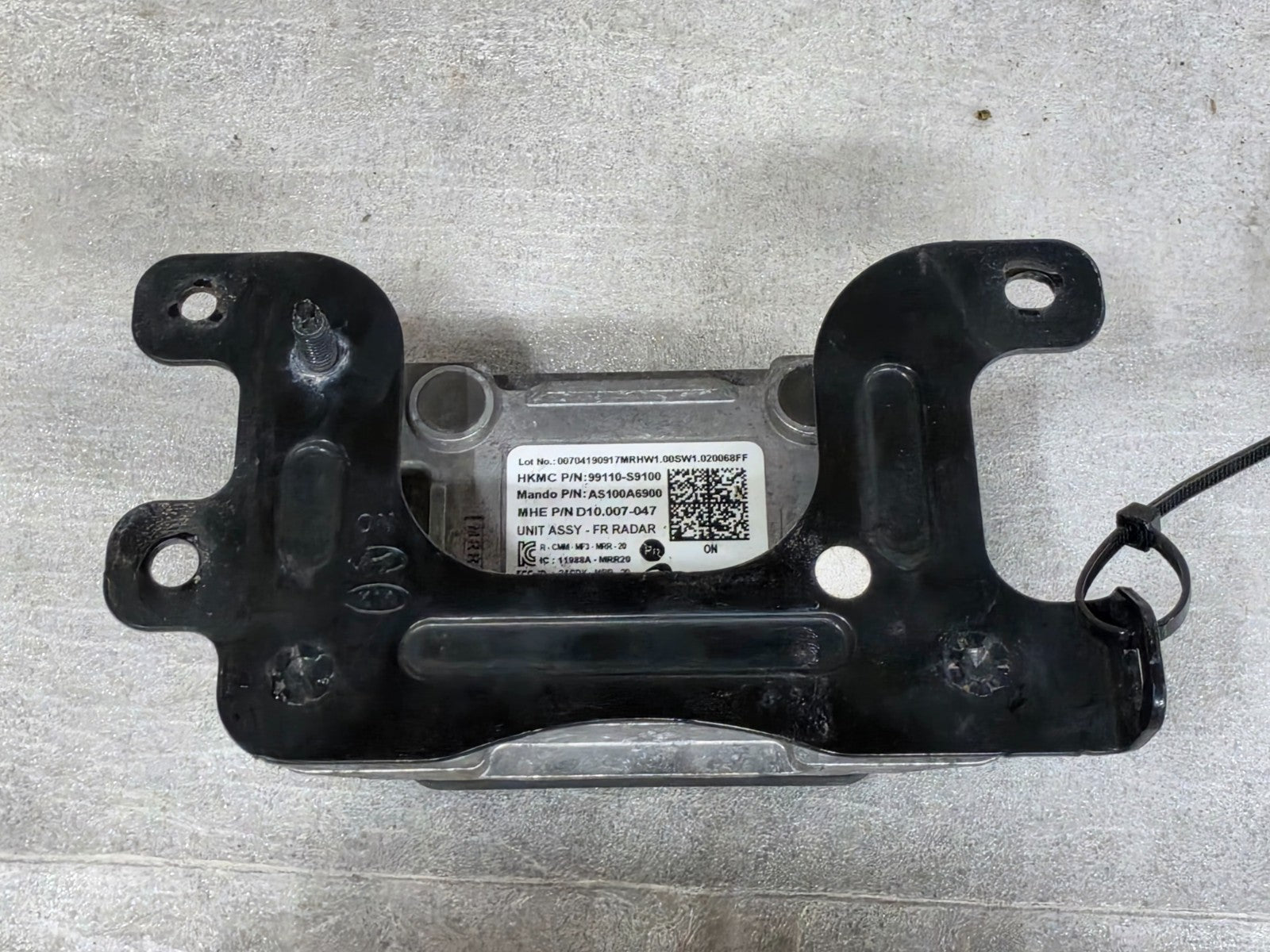 2020-2022 KIA TELLURIDE ADAPTIVE CRUISE RADAR CONTROL MODULE OEM 99110-S9100
