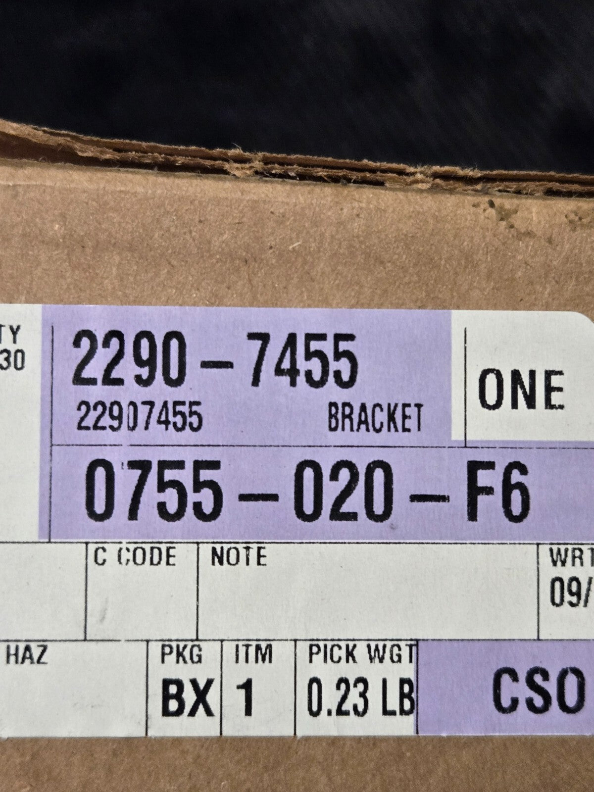 Genuine GM 2014-2019 Cadillac CTS Driver Side Lower Headlamp Bracket 22907455