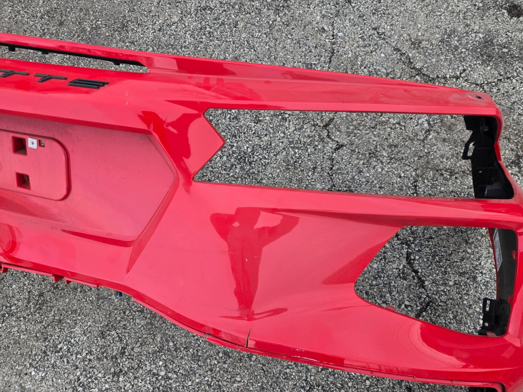 2020- 2024 CHEVROLET CORVETTE C8 REAR BUMPER COVER w/ HARNESS OEM