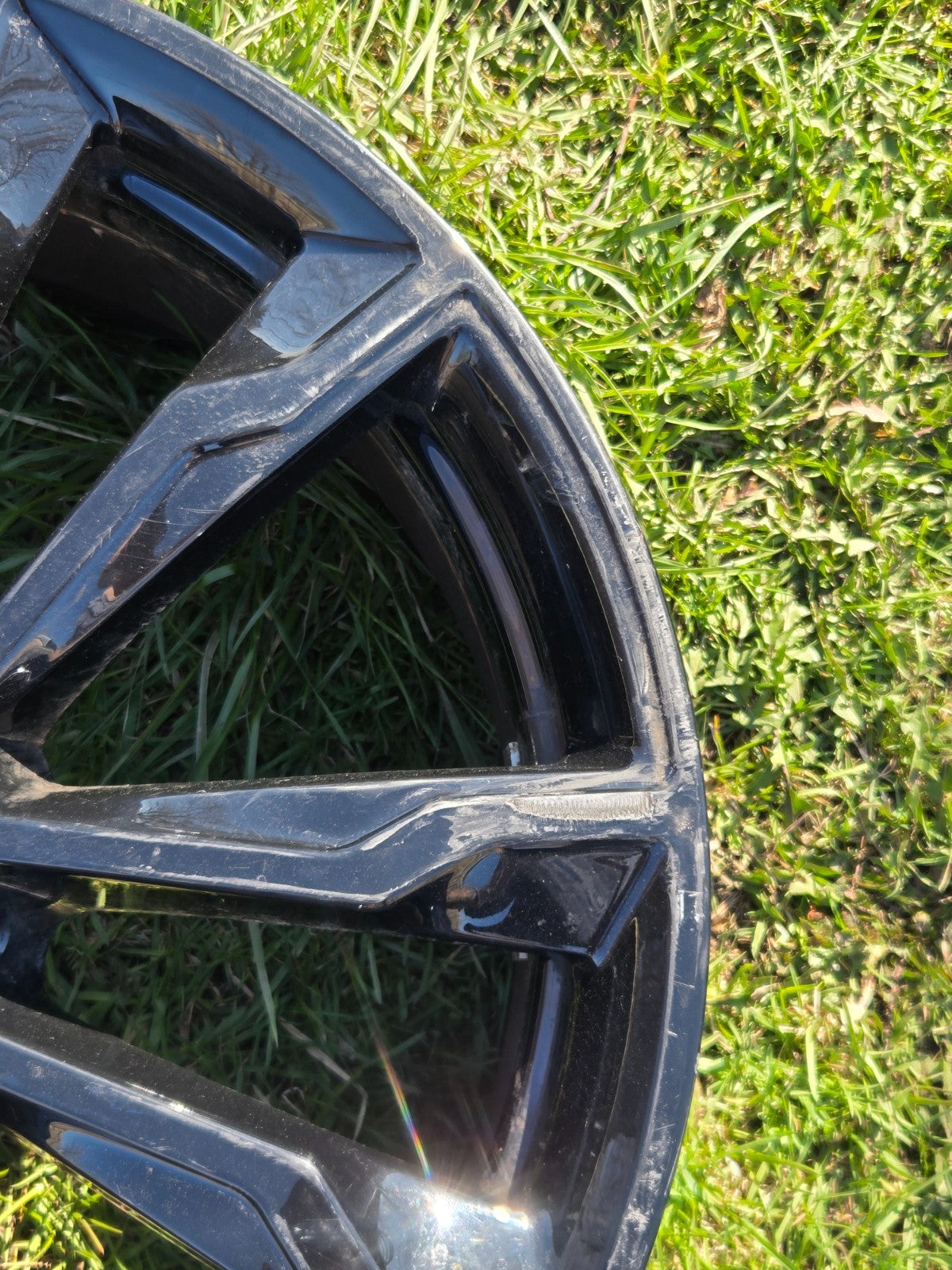 2017-2024 BMW X3 X4 20" Wheel Rim 36117916265 Black Front OEM 7916265
