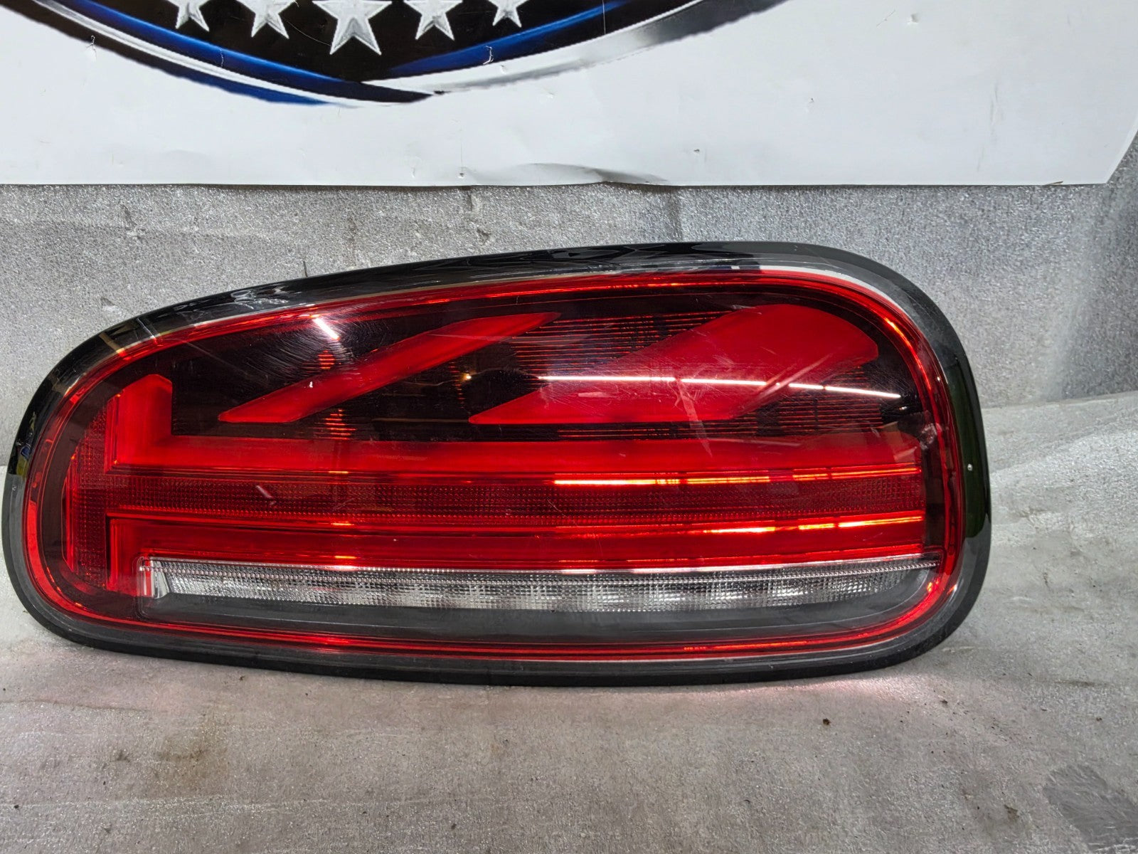 2015-2024 MINI CLUBMAN F54 LED TAIL LIGHT REAR LEFT LH 6321H37477637 OEM GENUINE