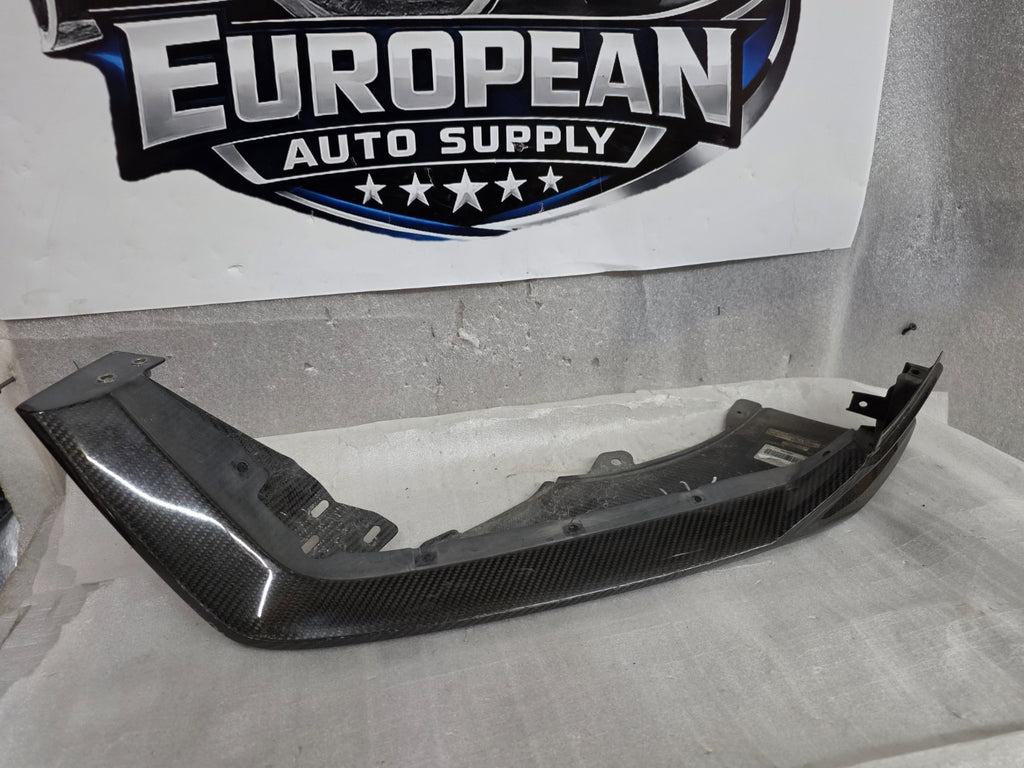 Lamborghini Urus Front Bumper LH Left 4ML807059A Carbon Lip Section OEM Genuine