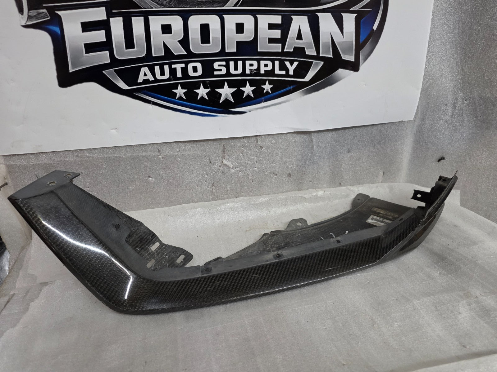 Lamborghini Urus Front Bumper LH Left 4ML807059A Carbon Lip Section OEM Genuine