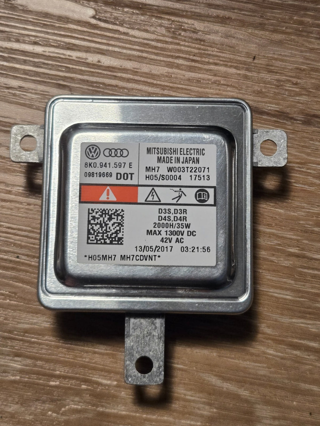 Audi A3 A4 Q3 Q5 Xenon Headlight Ballast Module OEM W003T22071 8K0941597E