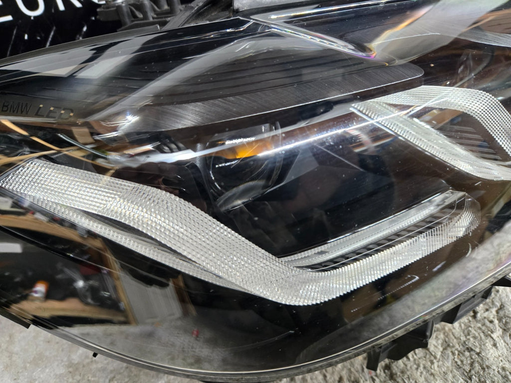 2021-23 BMW 5-Series F90 M5 RH Passenger Shadowline LED Headlight OEM COMPLETE