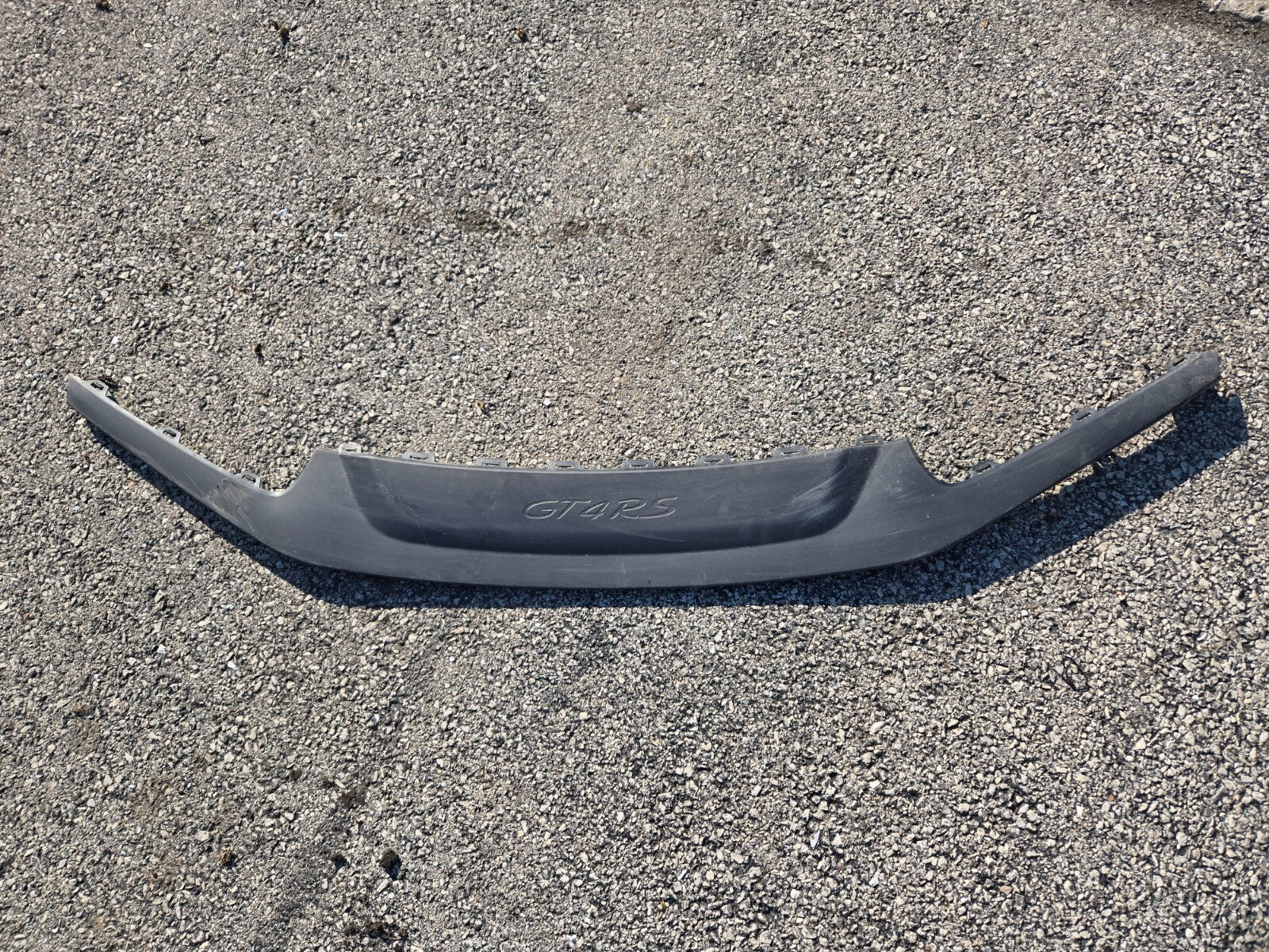 2019-2023 Porsche 982 GT4RS Spyder 718 Front Bumper Lower Skid Spoiler OEM