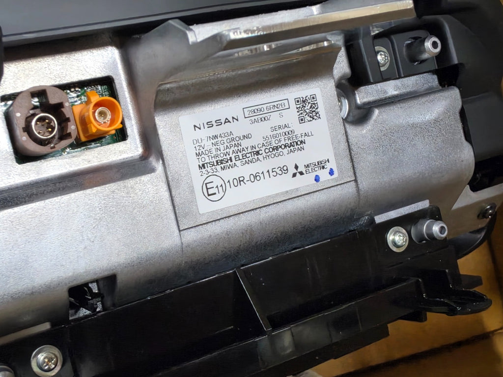 2024 NISSAN ROGUE DASH DASHBOARD CENTER DISPLAY SCREEN MONITOR OEM 28090-6RN2B