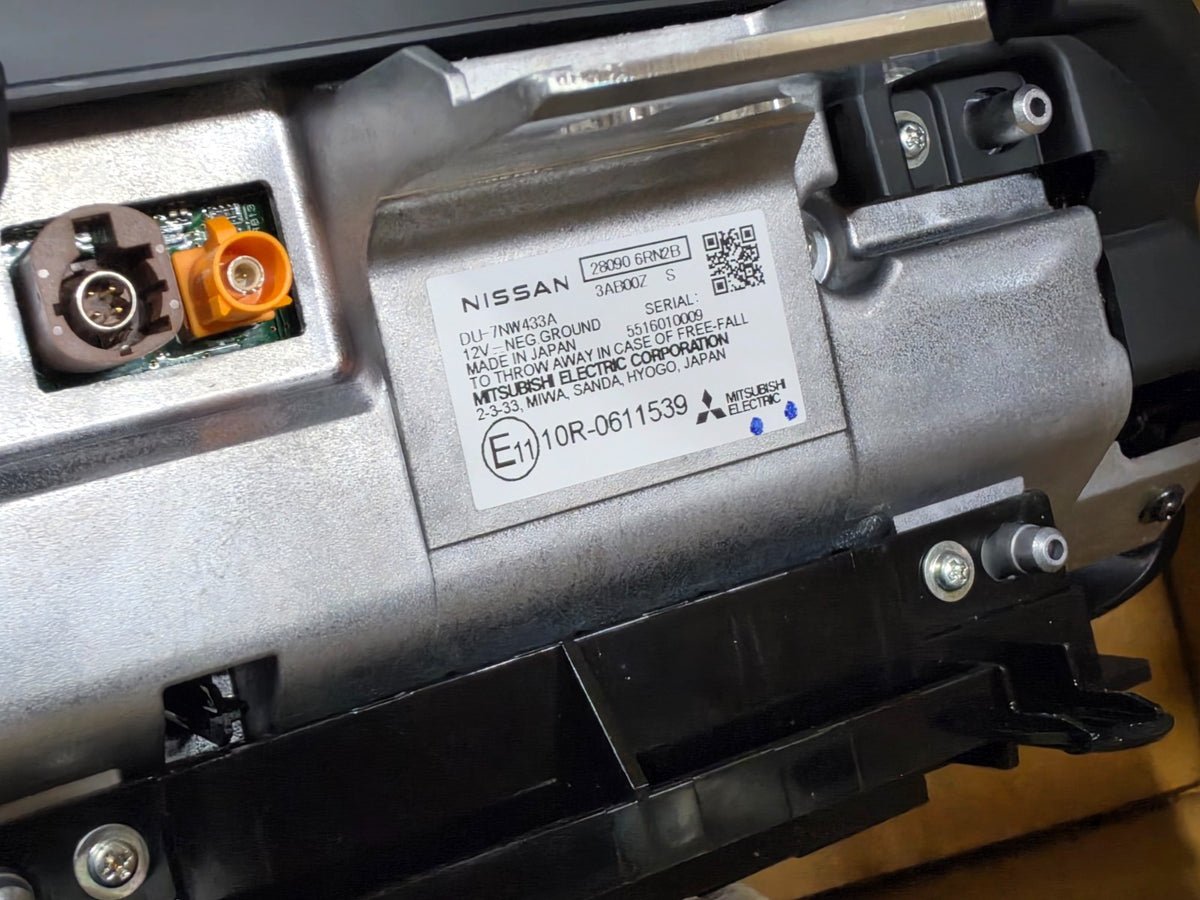 2024 NISSAN ROGUE DASH DASHBOARD CENTER DISPLAY SCREEN MONITOR OEM 28090-6RN2B