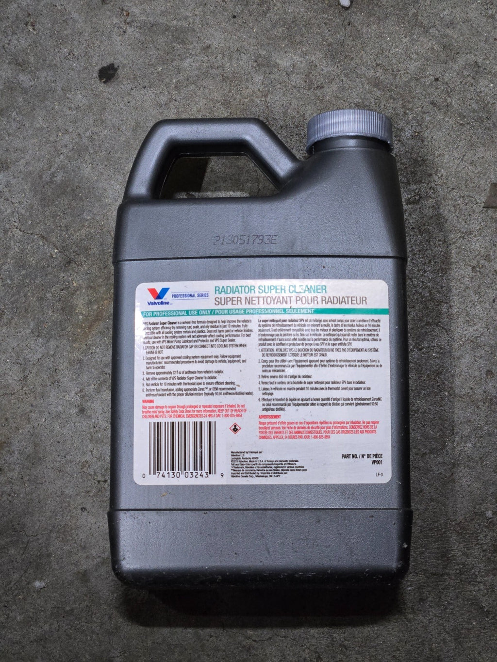 6 fl oz. Valvoline Radiator Super Cleaner NEW OEM