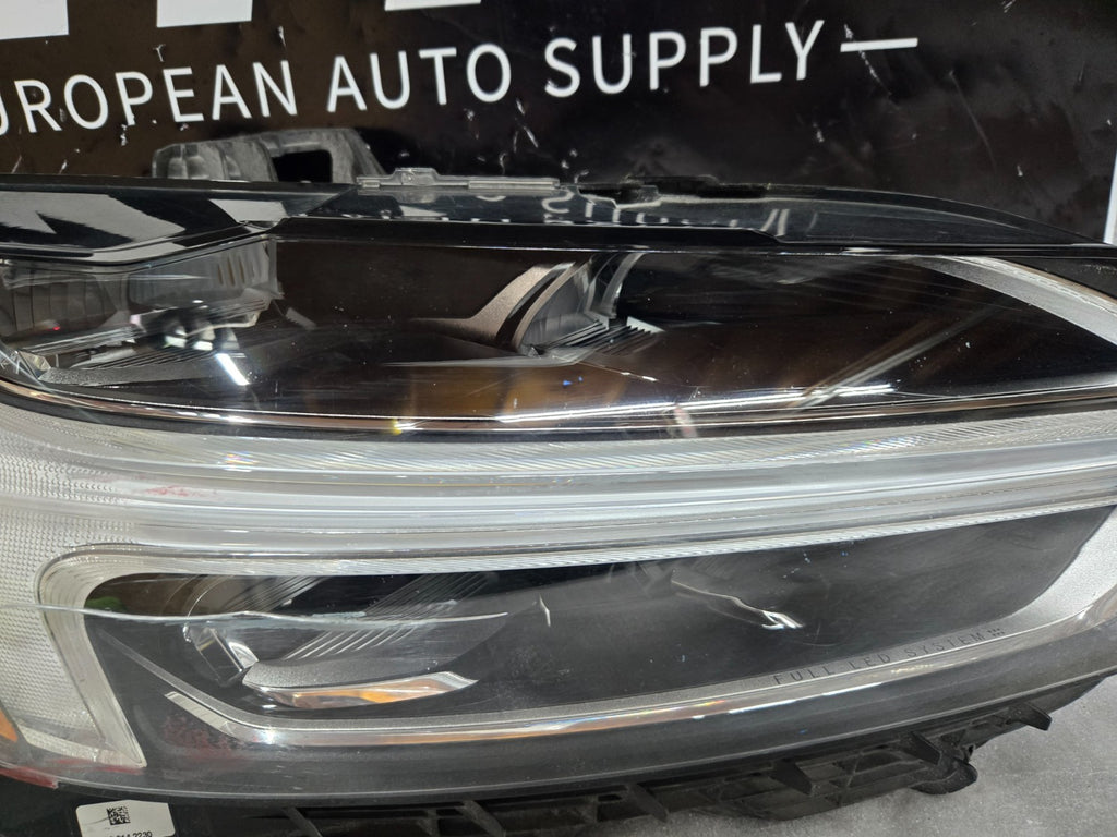 2019 - 2021 VOLVO XC60 RIGHT RH PASSENGER SIDE LED HEADLIGHT OEM 31655239