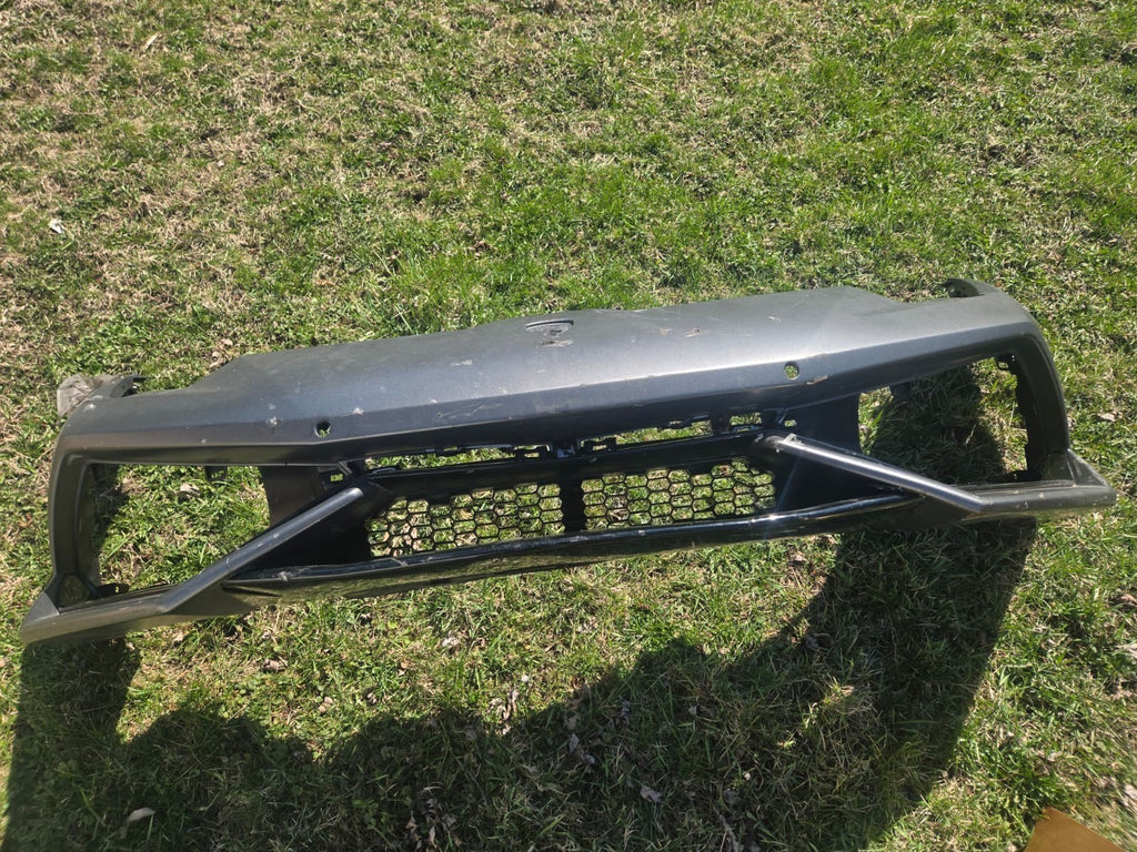 2014-2019 LAMBORGHINI HURACAN LP580 LP610 FRONT BUMPER COVER GRAY OEM 400807437