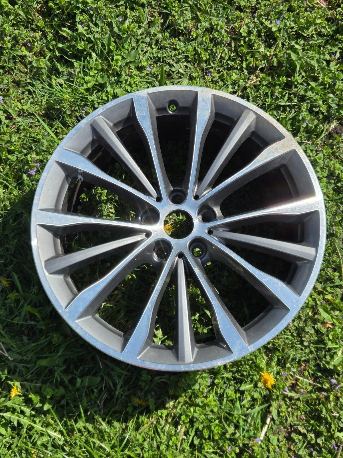 2017-2023 BMW 540i G30 Front 19x8" 15 Spoke Alloy Wheel Rim OEM 6873942