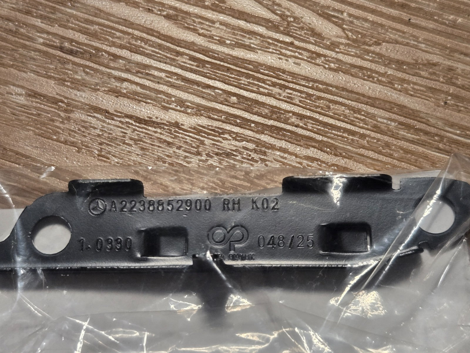 MERCEDES-BENZ S W223 Front RH Bumper Carrier Mount Rail A2238852900 OEM NEW