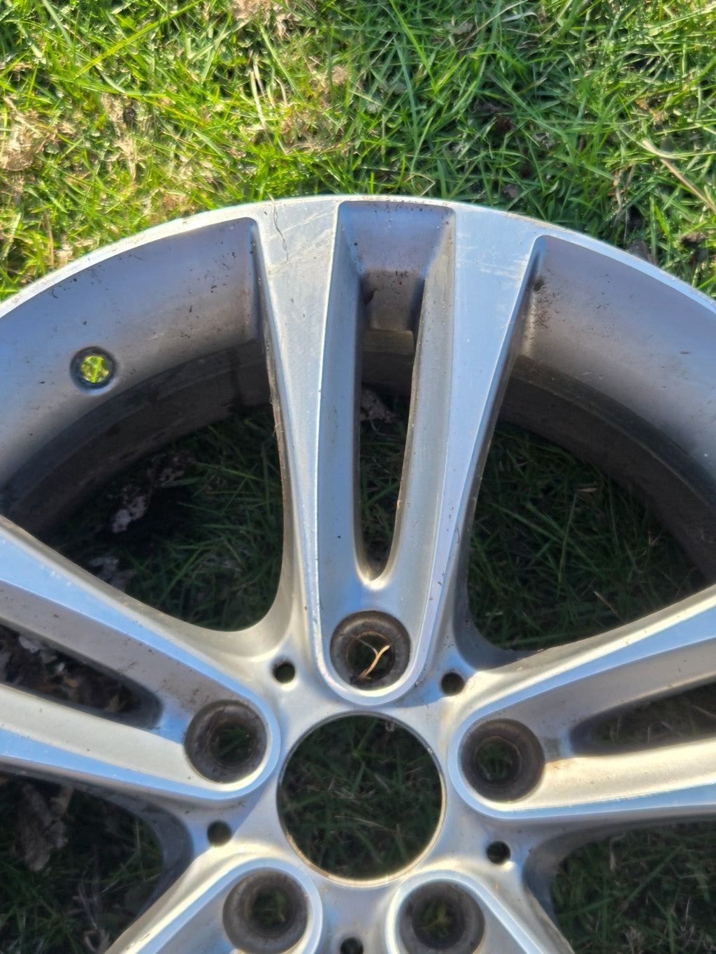 BMW F30 F32 F33 F36 328i 335i 440i R18 X 8" R18 Wheel Rim Silver 6796247 OEM