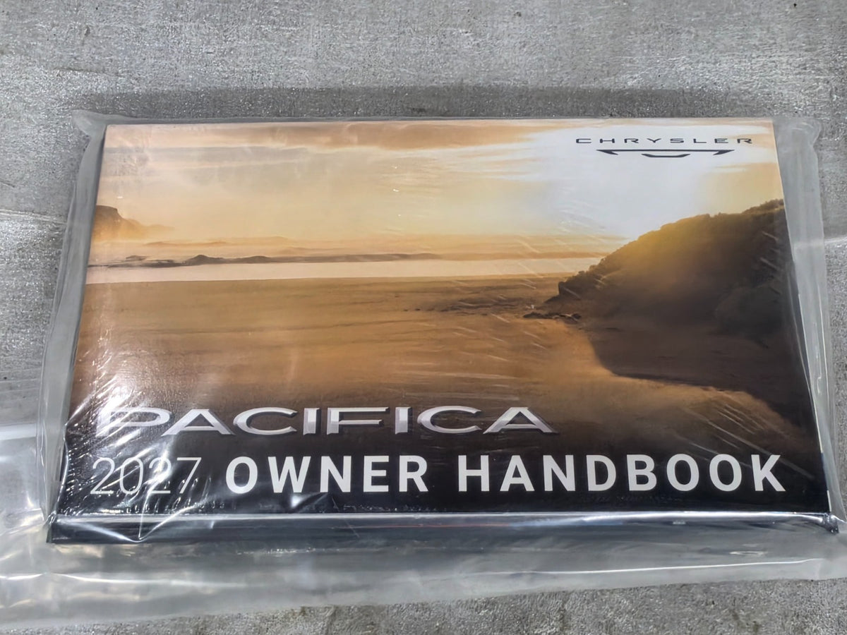 2027 Chrysler Pacifica Owner Handbook OEM NEW P68763439AB