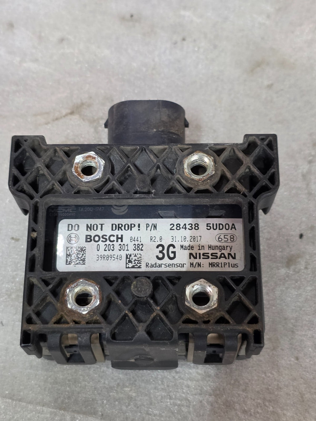 2017-2020 Nissan Maxima Murano Radar Cruise Control Sensor 28438-5UD0A #3G OEM