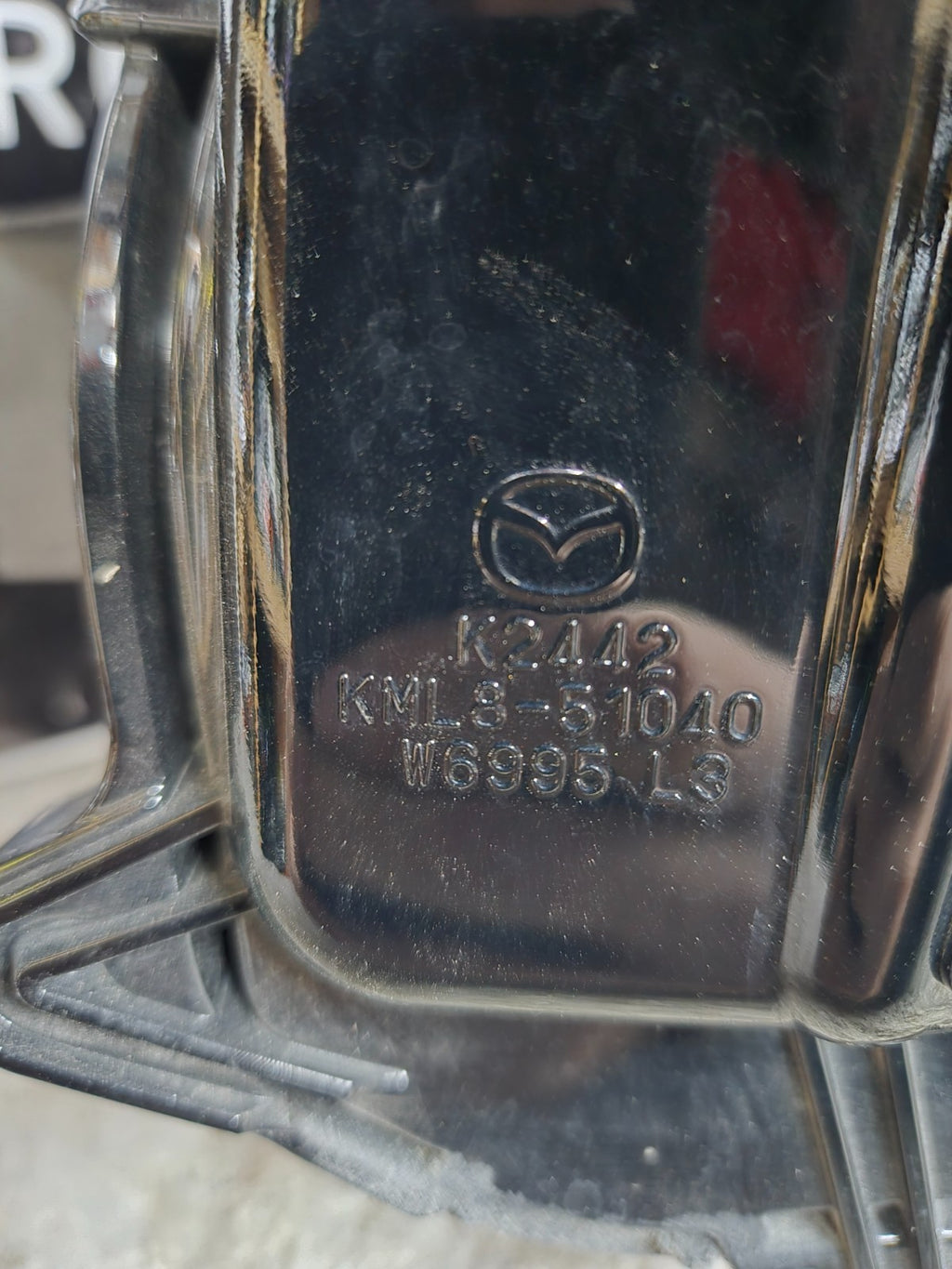 2024 2025 2026 MAZDA CX-90 Left LH Driver Headlight Chrome Non-Adaptive OEM