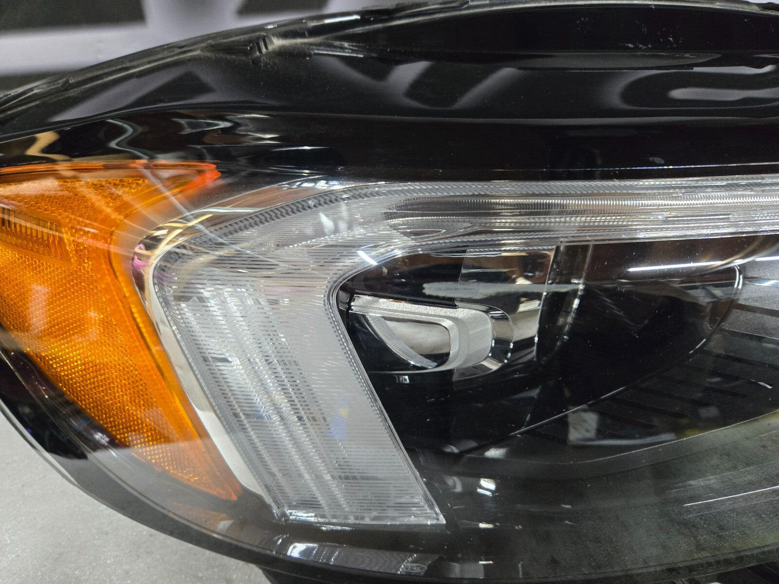 2019-24 Ford Edge Left LH Driver Non-AFS LED Black Headlight OEM KT4B-13W030-CH