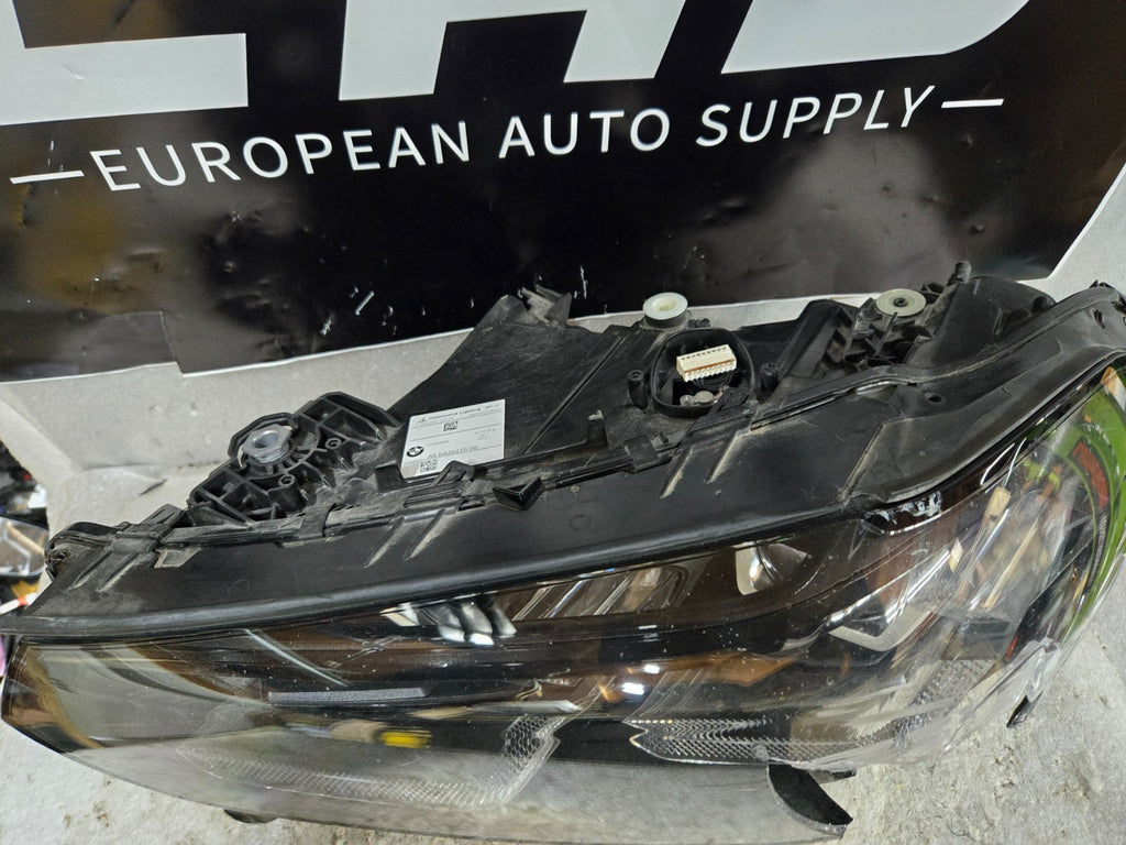 2022 2023 BMW X3 X4 G01 G02 Headlight Full LED Front Left Driver Black OEM