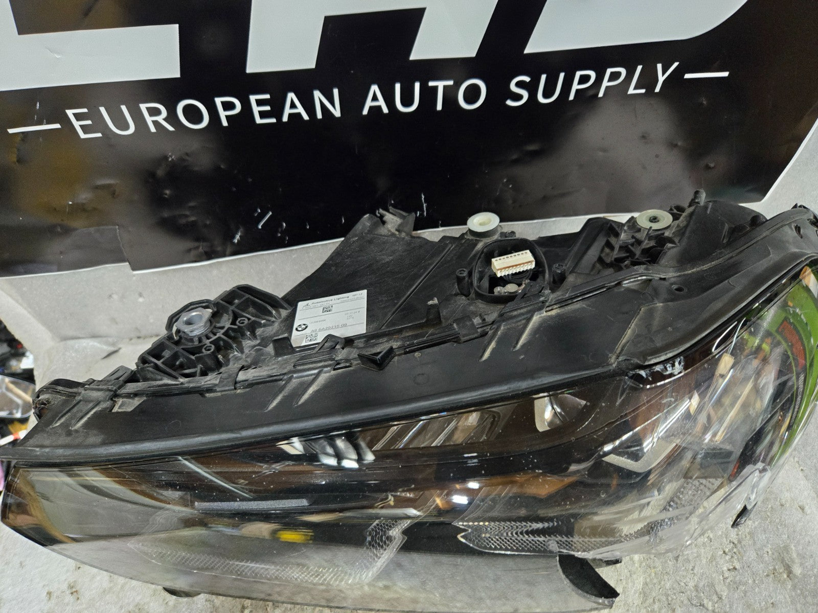 2022 2023 BMW X3 X4 G01 G02 Headlight Full LED Front Left Driver Black OEM