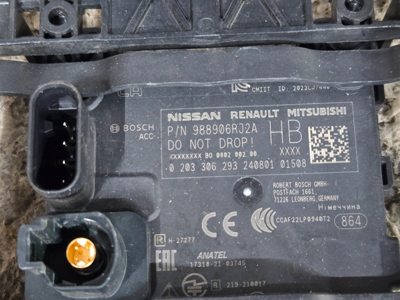 Nissan Mitsubishi Distance Sensor Module 988906RJ2A #HB OEM GENUINE