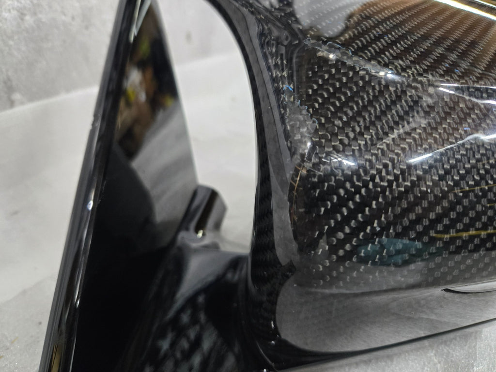 2019-2025 BMW 8 SERIES 850 LH CARBON POWER FOLDING SIDE MIRROR F01851030668B OEM