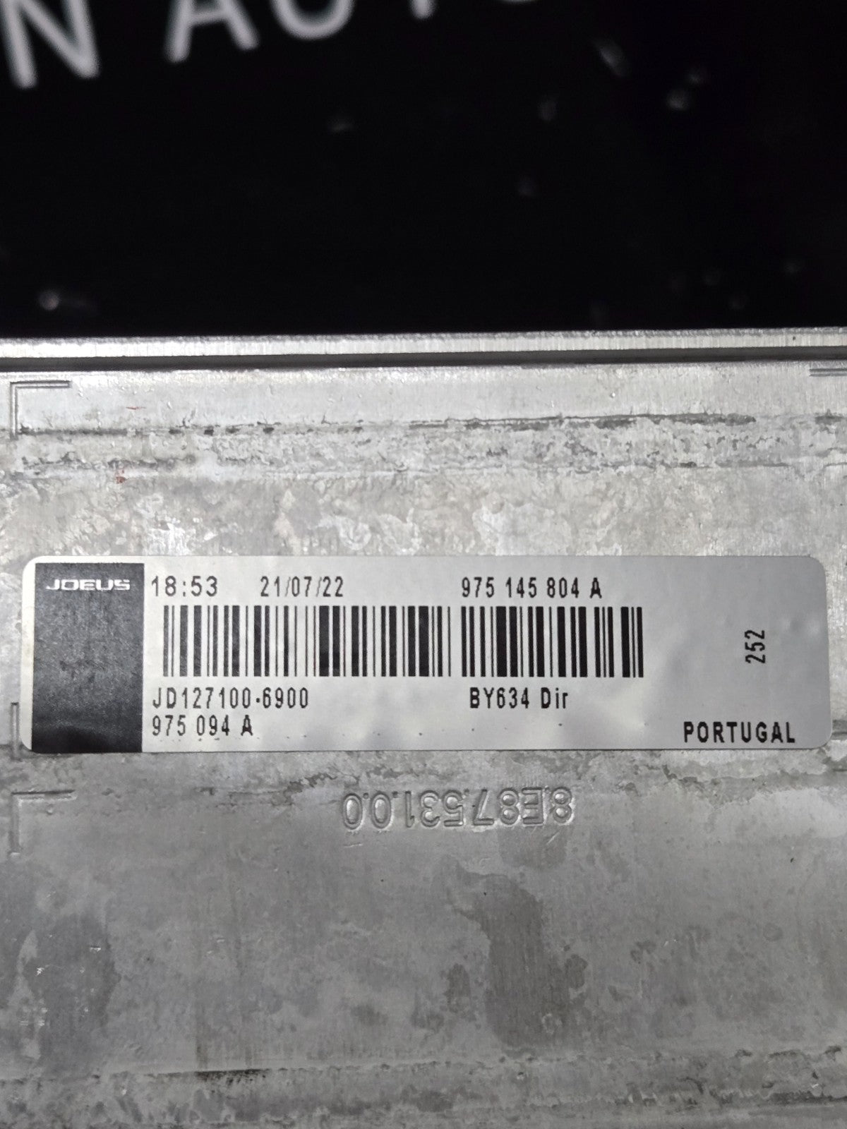 2019-2023 Bentley Continental GT Engine Air Inter Cooler 975145804A OEM