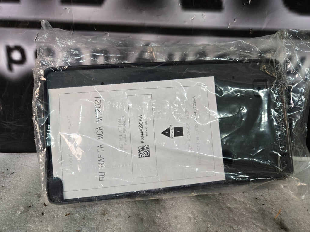 Mopar Front License Plate Bracket NEW OEM Chrysler Pacifica Van 68445699AA New