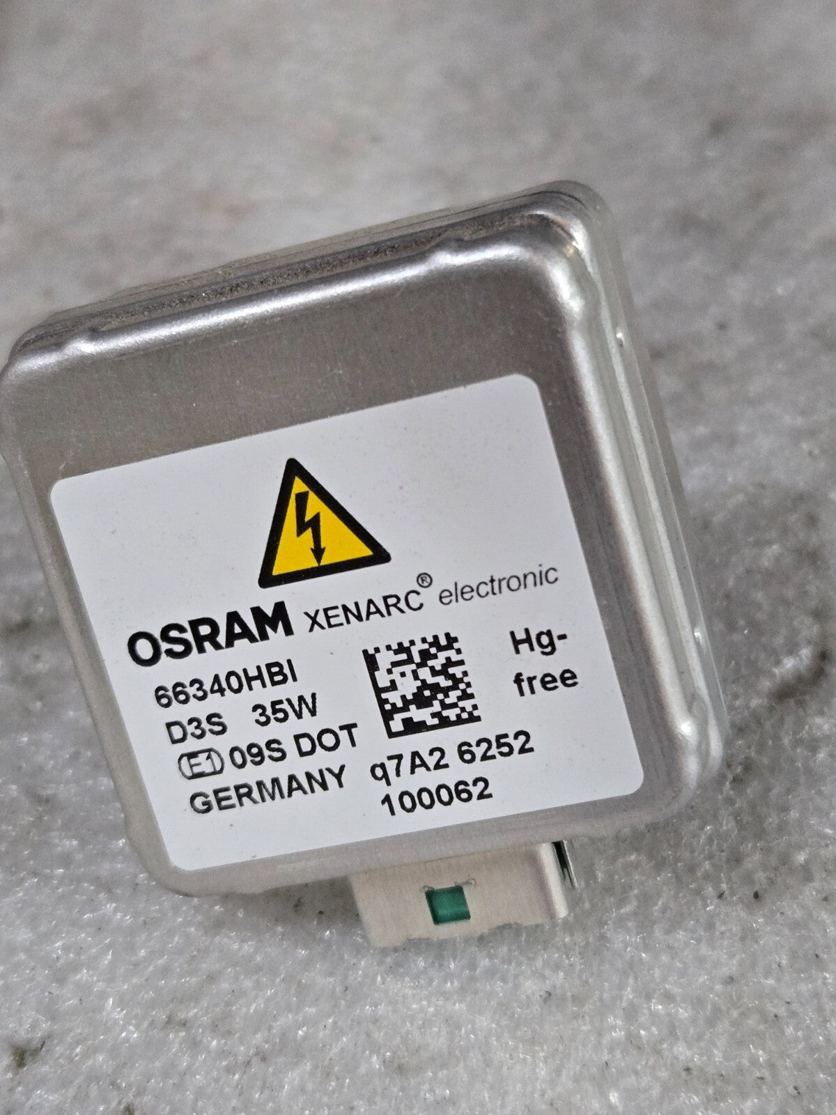 Osram Xenarc 66340HBI D3S Xenon Bulb HID Lamp OEM