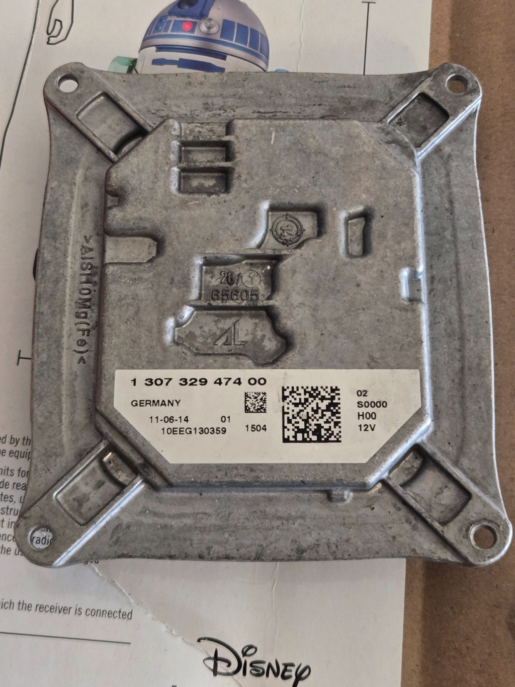 2014-2021 MASERATI GHIBLI M157 HEADLIGHT XENON BALLAST MODULE OEM 130732347400