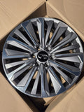 Infiniti QX80 4030S-IP228B IP 22X8 BLACK MONOGRAM WHEEL RIM OEM