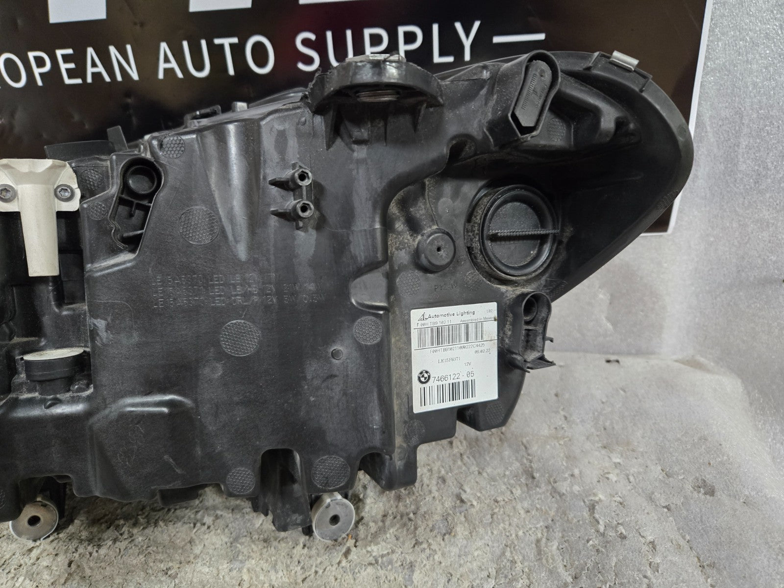 2018-2021 BMW X3/X4 RIGHT RH SIDE NON-ADAPTIVE LED HEADLIGHT OEM 7466122-05