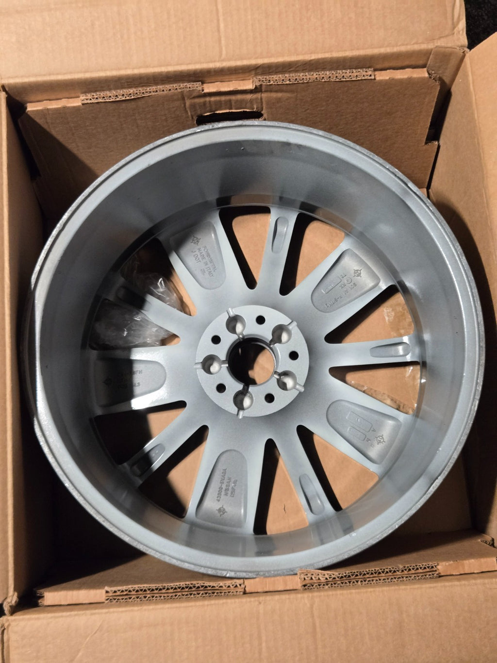 2022 Infiniti Qx50 20X8-1/2" Aluminium Alloy Wheel Rim 40300-5NA0A OEM