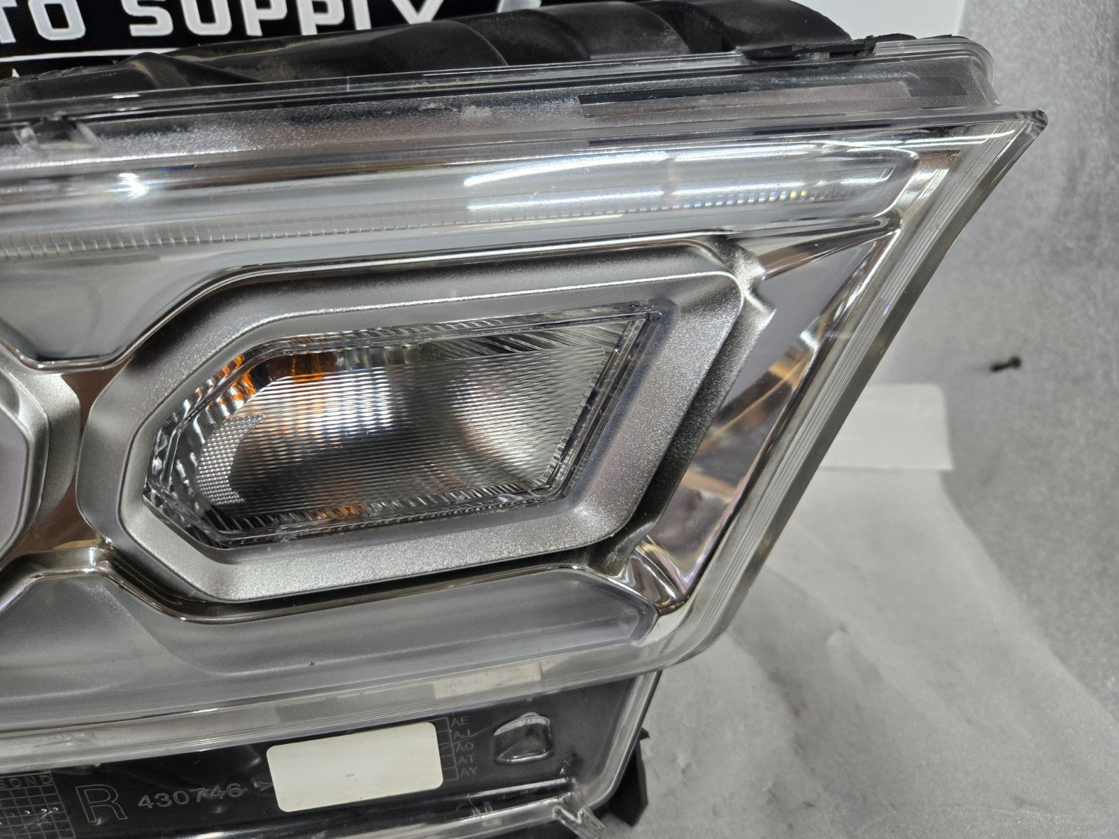 2021-2024 Dodge Durango Right RH LED Chrome Headlight OEM P68433776AF